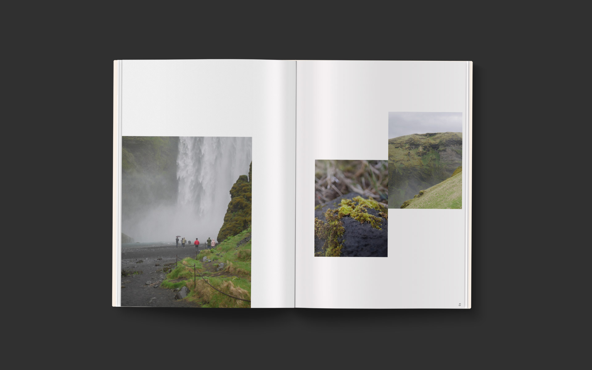 Mockup einer Bildkomposition