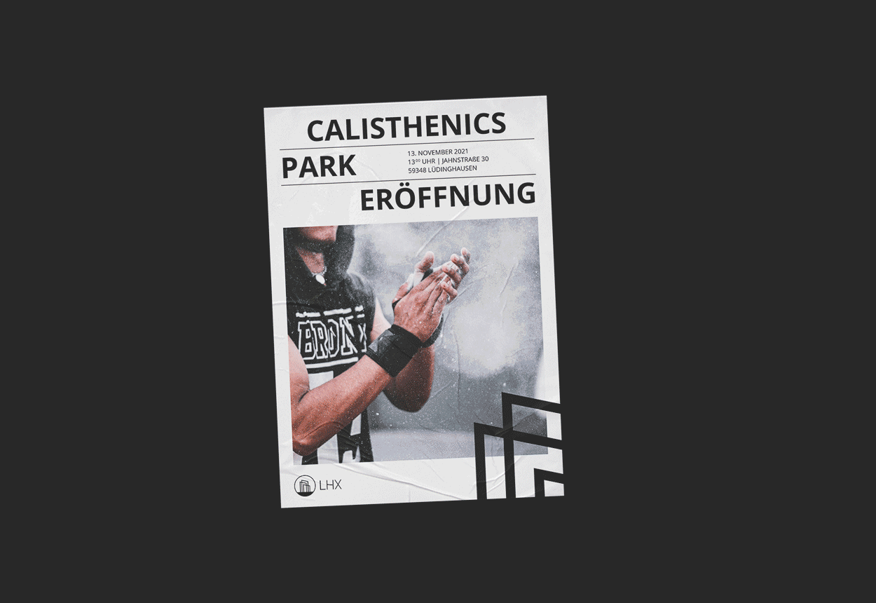 poster layering animation