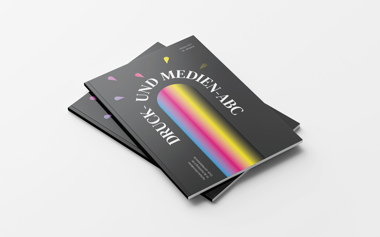 mockup of the gradient cover